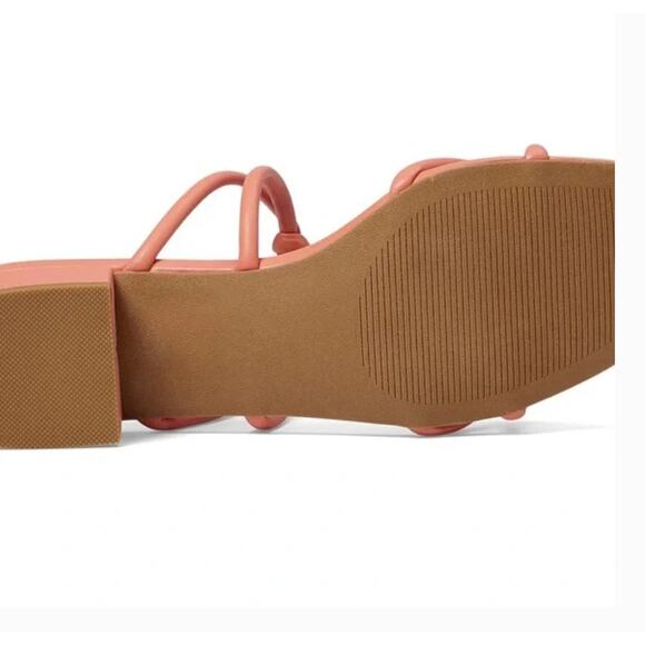 DV Dolce Vita Knotted Slip On Sandal In Color Tangerine sz 7 - Picture 7 of 7